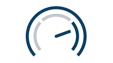 파란색 속도계 기호가 있는 Bosch Professional 로고.